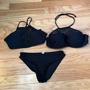 Womens 3 piece set bikini